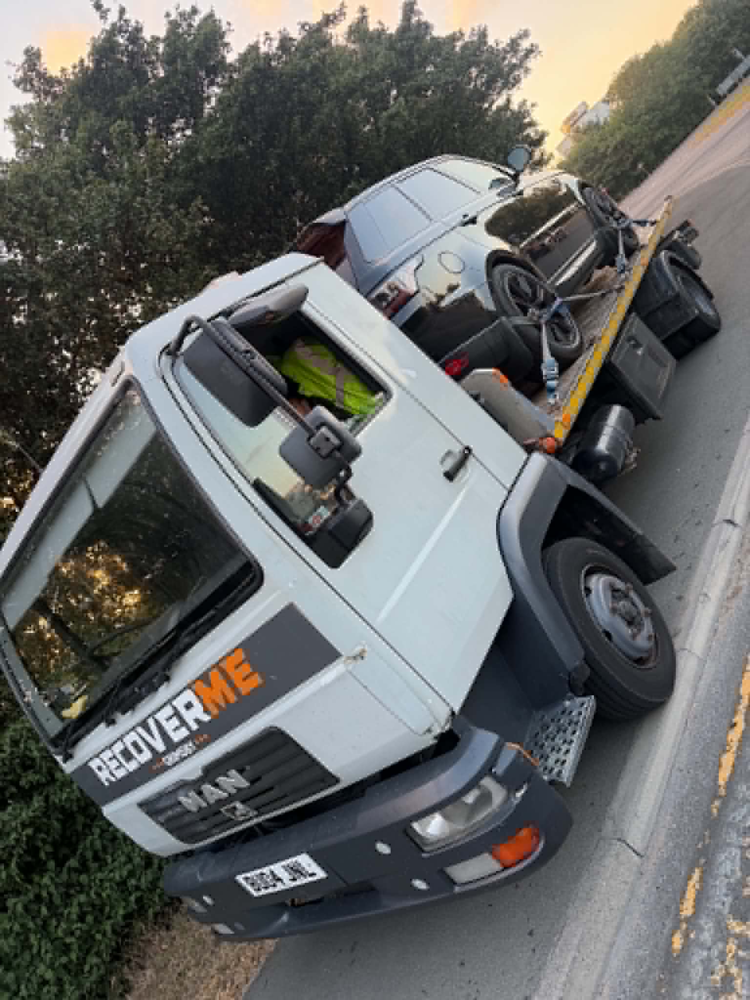Vehicle recovery background
