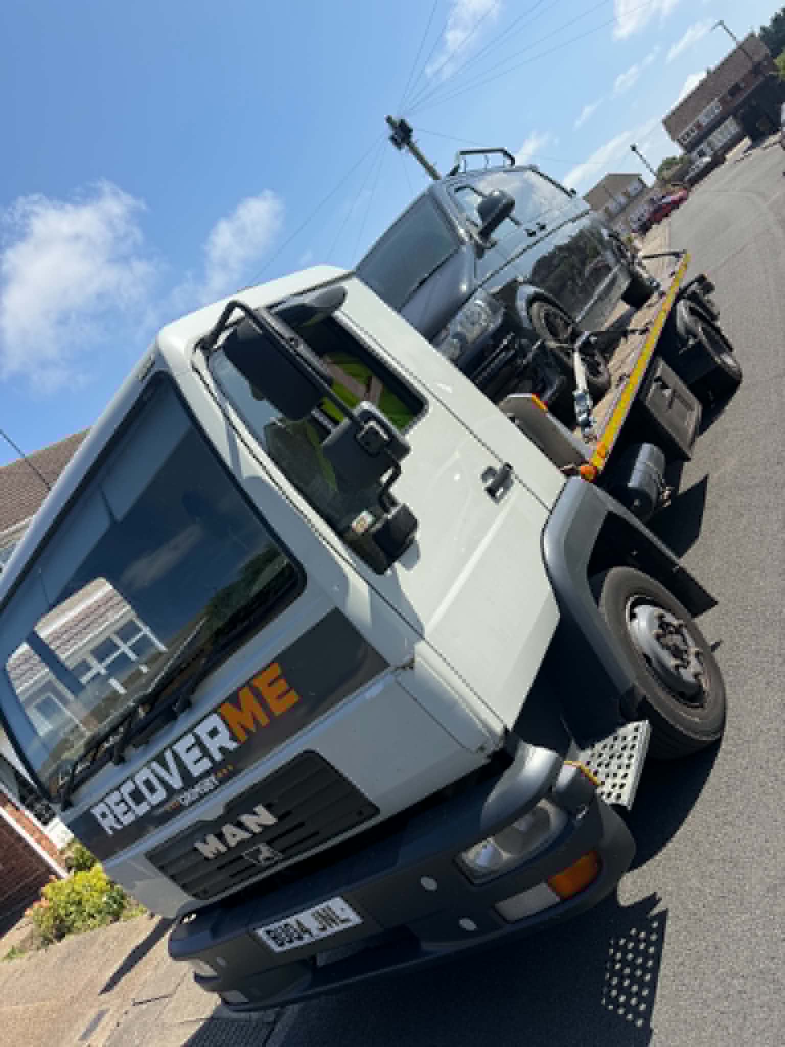 Vehicle recovery background