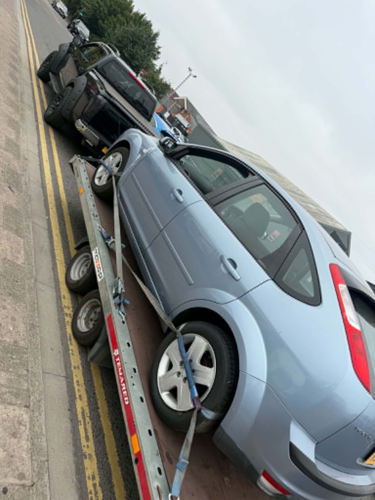 Vehicle recovery background